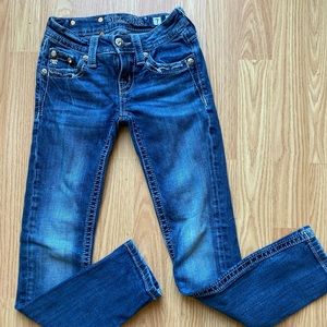 Youth size 7 skinny miss me jeans